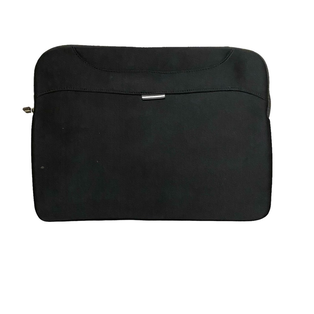 17” Padded Laptop Sleeve Zipper Case Black